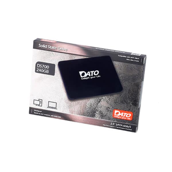 Dato DS700 256GB 2.5" SATA III SSD – Up to 535MB/s Read, 500MB/s Write, High-Speed Storage for Laptops and Desktops