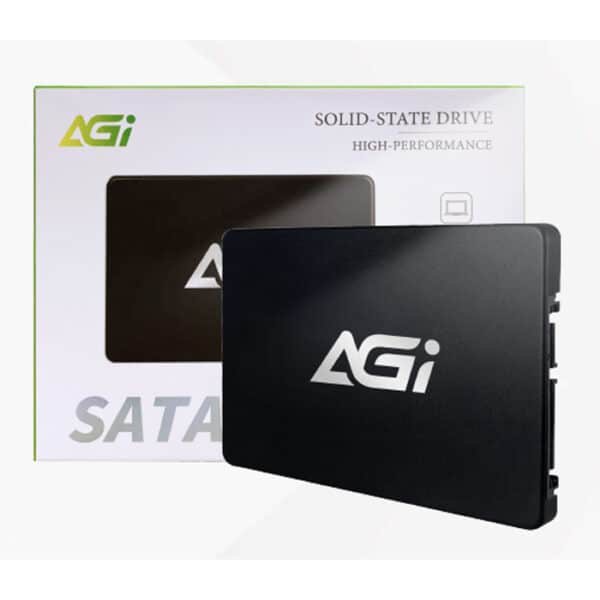 SSD AGI AI238 512GB 2.5" SATA III 7mm – Up to 530MB/s Read, 510MB/s Write, High-Speed Storage for Laptops and Desktops