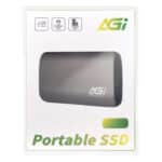 Portable SSD AGI ED138 1TB – Up to 550MB/s Read, 500MB/s Write, External Storage for Laptops and Desktops