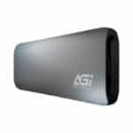 Portable SSD AGI ED198 1TB – Up to 1050MB/s Read, 1000MB/s Write, External Storage for Laptops and Desktops