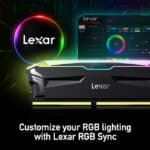 Lexar Gaming RAM 16GB (2x8GB) DDR4 3600MHz RGB - Image 3
