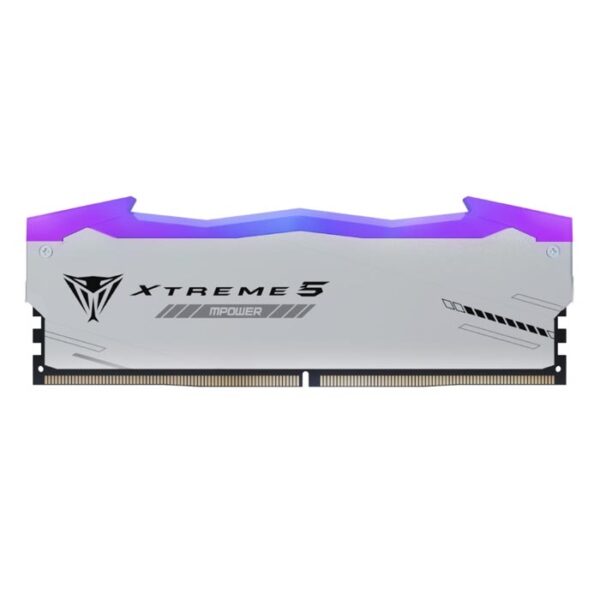 Patriot Viper Elite 5 RGB DDR5 32GB (32x1) 5600MT/s CL38 White Heat Sink