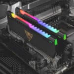 ⁦ذاكرة Patriot Viper Steel RGB DDR4 32GB (16x2) 3600MT/s CL20 Kit⁩ - الصورة ⁦2⁩