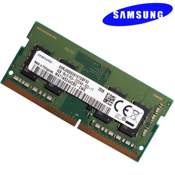 Samsung 4GB DDR4 3200MHz Laptop RAM – Reliable Performance for Everyday Computing