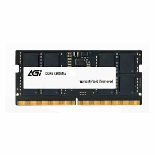 AGI 32GB DDR5 4800MHz CL40 SO-DIMM Laptop RAM – Next-Gen Speed & Efficiency