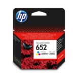 خرطوشة حبر HP DeskJet 652 الملونة – ألوان زاهية وجودة طباعة عالية