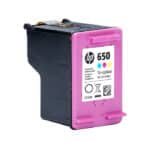 ⁦خرطوشة حبر ملونة أصلية لطابعة HP DeskJet 650 – ثلاثية الألوان (سماوي، أرجواني، أصفر)⁩ - الصورة ⁦2⁩