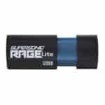 ⁦فلاشة باتريوت Rage Lite بسعة 128 جيجابايت، USB 3.2 Gen 1 (حتى 120 ميجابايت/ثانية قراءة)⁩ - الصورة ⁦3⁩