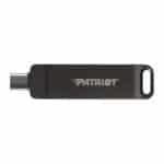 ⁦فلاشة باتريوت Rage R550 بسعة 64 جيجابايت، USB 3.2 Gen 1 (ثنائية الواجهة A + C، تصميم متأرجح، لون Dark Shadow)⁩ - الصورة ⁦2⁩