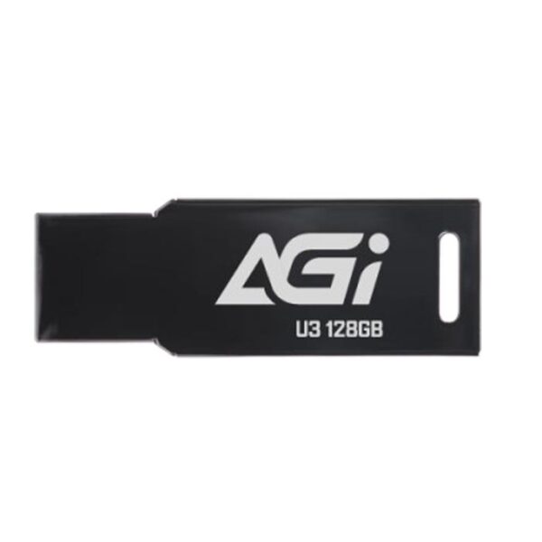 فلاش AGI سعة 32 جيجابايت – USB 3.2 – معدن أسود