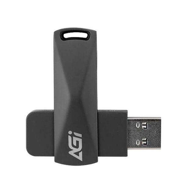 AGI UE138 128GB USB 3.2 Flash Drive – Up to 100MB/s Read, 40MB/s Write – Metal Design