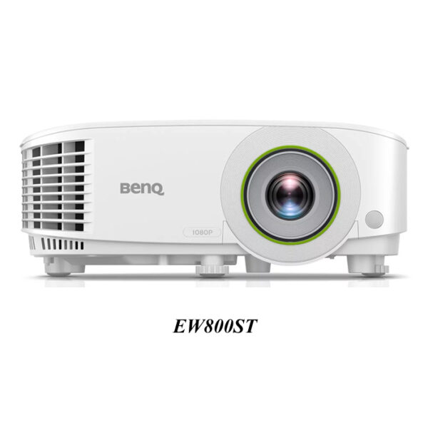 BenQ EW800ST Smart Short Throw Wireless Projector – WXGA Resolution