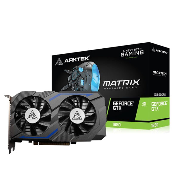 بطاقة الرسومات ARKTEK NVIDIA GeForce GTX 1650 - 4 جيجابايت GDDR6
