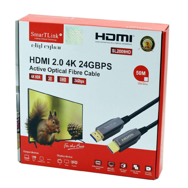 Smartlink HDMI to HDMI Cable 50 Meters – Idigit Model ID120HD