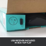 ⁦مجموعة لوحة المفاتيح والماوس اللاسلكية لوجيتك MK270⁩ - الصورة ⁦2⁩