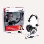 ⁦سماعة رأس Genius 0454 ستيريو تو – أداء صوتي مزدوج ومريح⁩ - الصورة ⁦3⁩