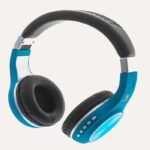 ⁦سماعة رأس Avvento HP-10-L بلوتوث مع ميكروفون – أزرق⁩ - الصورة ⁦3⁩