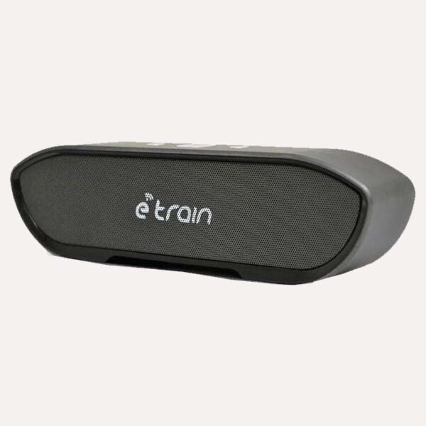 مكبر صوت بلوتوث لاسلكي Etrain SP-33-0 – بقوة 3×2 واط ومدى تغطية 10 أمتار
