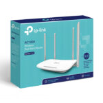 ⁦راوتر TP‑Link Archer C50 ثنائي النطاق – سرعة AC1200 وإضاءة شبكة موثقة لأداء فائق⁩ - الصورة ⁦2⁩