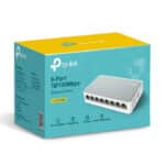 ⁦سويتش TP-Link TL-SF1008D - 8 منافذ 10/100Mbps - تصميم مكتبي صغير⁩ - الصورة ⁦2⁩