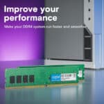 ⁦ذاكرة RAM من CRUCIAL - سعة 8 جيجابايت DDR4 بسرعة 3200 ميجاهرتز⁩ - الصورة ⁦2⁩