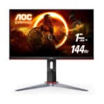 شاشة الألعاب AOC 24G2 بحجم 24 بوصة - 1080P - IPS - 75Hz - 1ms - FreeSync