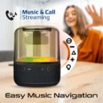 ⁦سماعة بلوتوث Promate Glitz - لون أحمر - 10W⁩ - الصورة ⁦4⁩