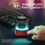 ⁦سماعة بلوتوث Promate Glitz - لون أحمر - 8W⁩ - الصورة ⁦3⁩