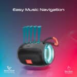 ⁦سماعة بلوتوث لاسلكية PROMATE CAPSULE 3 BLACK 5W⁩ - الصورة ⁦4⁩