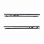 ⁦لابتوب أيسر Aspire 3 A315-510P (موديل NX.KDHEM.008)، معالج Intel Core i3-N305، ذاكرة RAM سعة 4 جيجابايت، قرص SSD سعة 256 جيجابايت، شاشة 15.6 بوصة، نظام تشغيل Windows 11، لون فضي نقي (Pure Silver)⁩ - الصورة ⁦3⁩