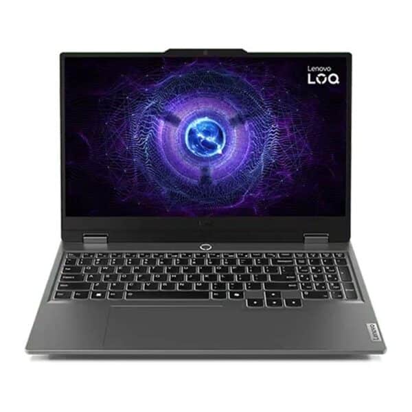 لينوفو LOQ 15IAX9 (83GS00FYAD) – معالج Intel Core i5-12450HX، ذاكرة 12 جيجابايت، تخزين 512 جيجابايت SSD، بطاقة رسومات NVIDIA GeForce RTX 2050 بسعة 4 جيجابايت، نظام DOS