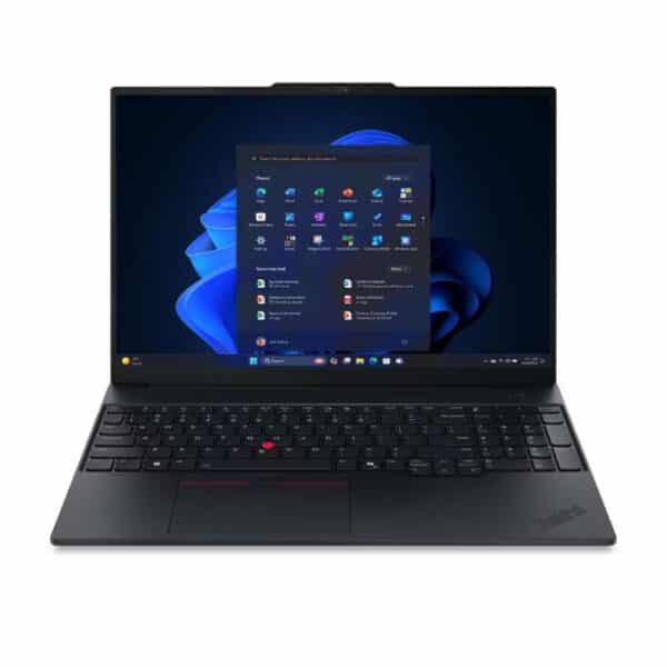 لينوفو E16 (21SR001NAD) – معالج Intel Core Ultra 7 255H، ذاكرة 16 جيجابايت DDR5، تخزين 512 جيجابايت SSD M.2، شاشة WUXGA بحجم 16.0 بوصة، بطاقة رسومات مدمجة، بدون نظام تشغيل