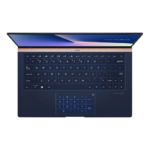 ⁦لابتوب أسوس زينبوك 13 UX333F، معالج Intel Core i7-8565U الجيل الثامن، ذاكرة RAM بسعة 8 جيجابايت، قرص SSD سعة 512 جيجابايت، شاشة 13.3 بوصة FHD، نظام تشغيل Windows 10، تصميم نحيف وخفيف⁩ - الصورة ⁦3⁩