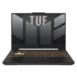 لاب توب ASUS TUF Gaming FX507ZC4-HN008 – إنتل كور i7-12700H، رام 16 جيجابايت، SSD بسعة 512 جيجابايت، كرت شاشة NVIDIA GeForce RTX 3050 بسعة 4 جيجابايت، شاشة 15.6 بوصة FHD، نظام تشغيل ويندوز 11، اللون ميكا رمادي