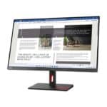 ⁦شاشة Lenovo ThinkVision S27i-30 – مقاس 27 بوصة، دقة Full HD 1920x1080، لوحة IPS، معدل تحديث 100 هرتز، زمن استجابة 4 مللي ثانية، إضاءة زرقاء منخفضة طبيعية – أسود – موديل 63DFKAT4UK⁩ - الصورة ⁦7⁩