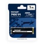 ⁦وحدة تخزين باتريوت P400 V4 SSD بسعة 1 تيرابايت – بتقنية M.2 2280 PCIe Gen4x4، بسرعة قراءة تصل إلى 6200 ميجابايت في الثانية وكتابة تصل إلى 5222 ميجابايت في الثانية⁩ - الصورة ⁦2⁩