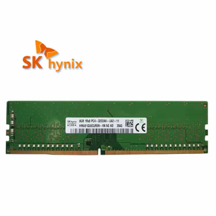 063163020005 SK hynix 8GB 1Rx8 DDR4 3200MHz ECC Registered Server RAM – PC4-3200AA-ED2-11 - Image 1