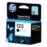 ⁦خرطوشة حبر سوداء لطابعة اتش بي ديسك جت 123 – أصلية ومخصصة لطابعات اتش بي⁩ - الصورة ⁦4⁩