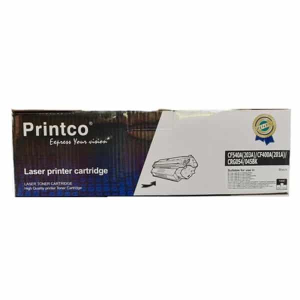 خرطوشة تونر PRINTCO 203A – أسود (متوافقة)