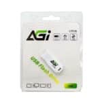 ⁦فلاش AGI – سعة 16 جيجابايت – USB 3.2 – أبيض – موديل AGI016GBWUP138⁩ - الصورة ⁦2⁩