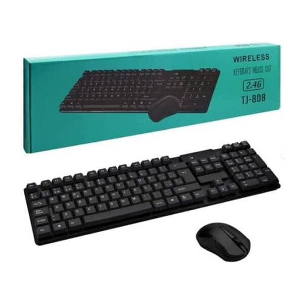 TJ808 Wireless Keyboard and Mouse Combo