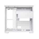 ⁦كيس كمبيوتر PANO G20A أبيض قطبي - تصميم منحني - ARGB عكسي - مع جهاز تحكم عن بعد⁩ - الصورة ⁦3⁩