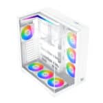 ⁦كيس الألعاب XIGMATEK AQUA V ATX مع 7 مراوح – اللون الأبيض⁩ - الصورة ⁦9⁩