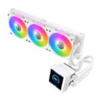 ⁦مبرد سائل AIO CONNECT 360 – شاشة 3.4 بوصة على رأس المضخة وإضاءة ARGB⁩ - الصورة ⁦4⁩