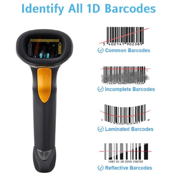 SYMBOL LS2208 Barcode Scanner – Wired, Lightweight & High Performance
