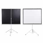 Projector Screen 180×180 cm – Square Retractable Projection Screen - Image 3