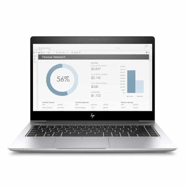 Refurbished HP EliteBook 840 G5 Laptop – Intel Core i5 8th Gen – 8GB DDR4 – 256GB NVMe M.2 SSD – 14 Inch Display – Windows 11 Pro – Silver