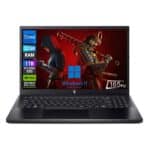 أيسر نيترو ANV15 (NH.QQEEM.009) – معالج Intel Core i7-13620H، ذاكرة 32 جيجابايت DDR5، تخزين 1 تيرابايت SSD، شاشة 15.6 بوصة FHD بتردد 144Hz، بطاقة رسومات NVIDIA GeForce RTX 4050 بسعة 8 جيجابايت، نظام Windows 11
