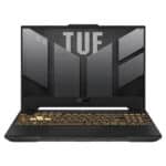 لابتوب أسوس TUF Gaming FX507VV-LP144 بمعالج إنتل كور i7-13620H، ذاكرة 16 جيجابايت، قرص SSD بسعة 1 تيرابايت، شاشة 15.6 بوصة فل إتش دي IPS بتردد 144 هرتز، بطاقة رسومات NVIDIA GeForce RTX 4060 سعة 8 جيجابايت، نظام Free DOS – لون جايجر جراي