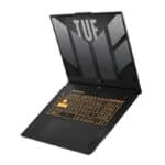 ⁦لابتوب أسوس TUF Gaming FX707VV-HX132 بمعالج إنتل كور i7-13620H، ذاكرة 32 جيجابايت، قرص SSD بسعة 1 تيرابايت، شاشة 17.3 بوصة فل إتش دي IPS بتردد 144 هرتز، بطاقة رسومات NVIDIA GeForce RTX 4060 سعة 8 جيجابايت، نظام Free DOS – لون ميكا جراي⁩ - الصورة ⁦4⁩